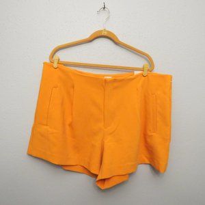 Yellow/Orange Plus Size Shorts